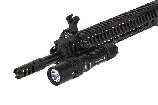 The Streamlight Rail Mount ProTac HLX Laser Tactical Weapon Light features a low profile design